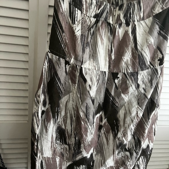 Banana Republic paint stroke Strapless Dress - Picture 5 of 6